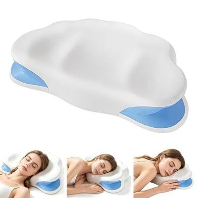 Cervical Neck Pillow for Pain Relief, Cloud Pillow for Sleeping | Neck Support Pillow, Ergonomic Contour Pillow, Memory Foam Cervical Pillows for Side Back Stomach Sleepers