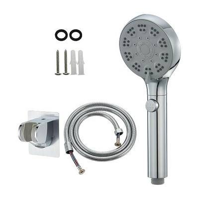 RV Shower Head with Hose, High Pressure 5 Setting Shower Head with On/Off, Water Saving Shower Head for RV/Camper, Travel Trailer, Motorhome