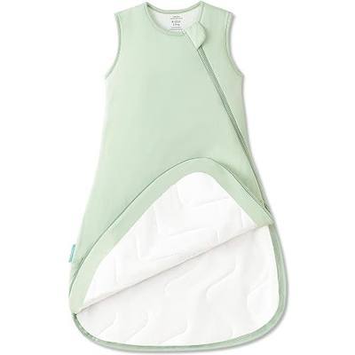 PurComfy Supersoft Sleep Sack 1.0 TOG, Premium Bamboo Viscose Baby Sleeping Bag, 2-Way Safe Zipper Sleep Sacks 18-36 Months (Sage)