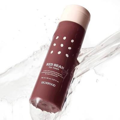SKINFOOD Red Bean TXA 1% Watery Toner, Lightweight Korean Face Toner for Instant Hydration & Pore Smoothing, Clears Impurities, Refreshing Daily Skincare, Tranexamic Acid, Vegan, 150ml/5.07 fl.oz.
