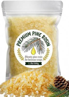 1.1 Pound Pine Resin, Natural Pine Resin for Beeswax Wraps Good Grip and Performance Ideal for Musicians Athletes Dancers and DIY Projects (1.1, Pounds)