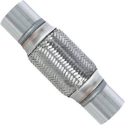 2 inch Exhaust Flex Pipe, 10 inch Length Exhaust Flex Tube | Stainless Steel, Double Braid, Heavy Duty, Universal type, Muffler Pipe Replacement Part (2"x6"x10")