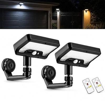 Magnetic Solar RV Lights with Remote, Dual Sensors, 3 Colors, 2 Pack | 4 Mounting Methods for Magnetic and Non-Magnetic Surfaces
