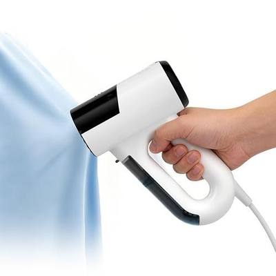 Vacuum Steamer for Clothes, 3 in 1 Steaming & Ironing& Clean Dust Garment Steamer, 5500Pa Suction Handheld Portable Travel Steamers for Clothes, Lightweight, for Quick Wrinkle Removal (110V Use)