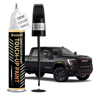 Onyx Black/Void Black GBA/WA8555 Touch up Paint for GMC OEM Color Match Car Scratch Repair Kit for Nicks & Chips Scratches Quick & Easy Paint Fix 2-In-1 Car Scratch Remover Pen