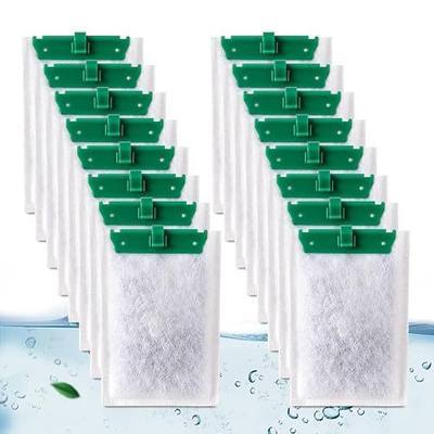 16 Pack Medium Filter Cartridges for Whisper Bio Bag Filters | Aquarium Fish Tank Filter PF10/10i/IQ10, Tetra Whisper Filter Medium Replacement for ReptoFilter 90 GPH, Pre-Assembled