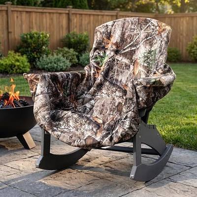 CITYBONFIRES The Chair Blanket™ Reversible Waterproof with Polar Lining – Portable Outdoor Cover for Camping, Sports & Patio – Folds into Carry Pouch with Strap - Realtree