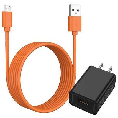 Fast Wall Charger Cable for Ring Enabled Video Doorbell 2/3/3 Plus/4 (Released 2020), Doorbell Pro/Plus Camera Battery Charging Cable