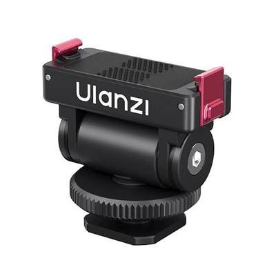 ULANZI OA27 Magnetic Cold Shoe Adapter,Adapter Mount Magnetic Quick Release | Compatible with DJI OSMO Action 6 & OSMO Nano Xtra Muse, 180° Tilt, Cold Shoe + 1/4”-20 Thread, All-Metal Mini Rig