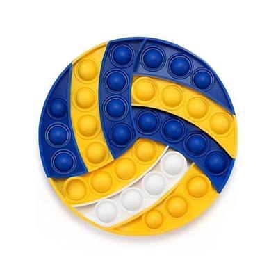 Push Bubble Fidget Toy,Kids Toddler Sports Volleyball Sensory Squeeze Toys | Popper Game Boys Girls Small Stuff for Stress Anxiety Relief,Travel Car Fidgets Classroom Prize