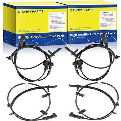 ABS Wheel Speed Sensor Fit for Chevy Traverse 2009-2017, Buick Enclave 2008-2017, GMC Acadia 2007-2016, Saturn Outlook 2007-2010, 22739728, 22739727, Front Rear Left Right, 4pcs