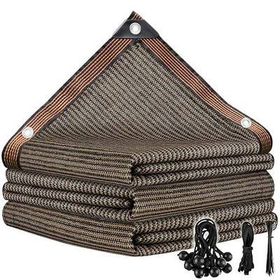 80% Sun Shade Cloth for Garden, Greenhouse Sunblock Net for Plants 9'9"x13" | Breathable Mesh Tarp with Grommets, Outdoor Patio Privacy Screen Cover for Canopy Porch Pergola Pool Greenhouse Chicken Coop