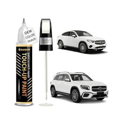 Polar White 149/9149 Touch up Paint for Mercedes-Benz | OEM Color Match 2-in-1 Car Paint Pen For Nicks and Chips Repair Quick & Easy Fix Car Scratch Repair Kit