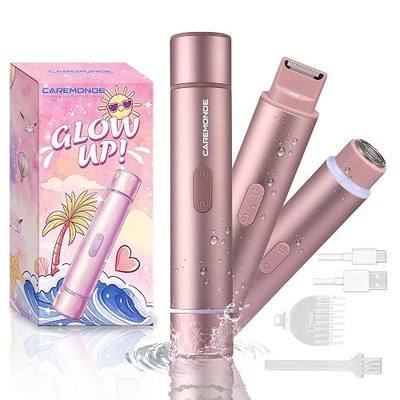 Electric Bikini Trimmer for Women,2-in-1 Razor for Face & Body