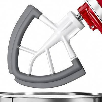 Flex Edge Beater for 4.5-5 Qt Tilt-Head Stand Mixer, Silicone Scraper Paddle Attachment, Non-Stick Mixing Blade, Mixer Replacement Part Compatible with KitchenAid