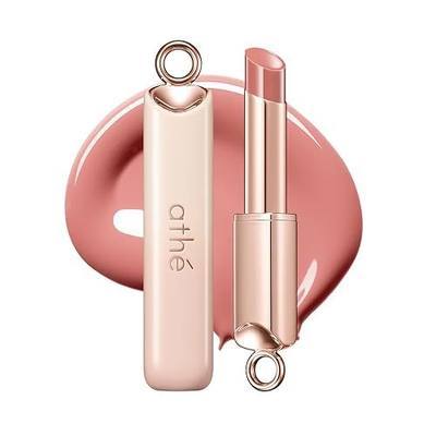 athé Glowy Lip Balm | Ceramide + Snow Mushroom | Dry Sensitive Lips | Glossy glow finish. Deep hydration & plumping lip care. Moisture barrier support. Botanical nourishment. Fragrance-Free Vegan