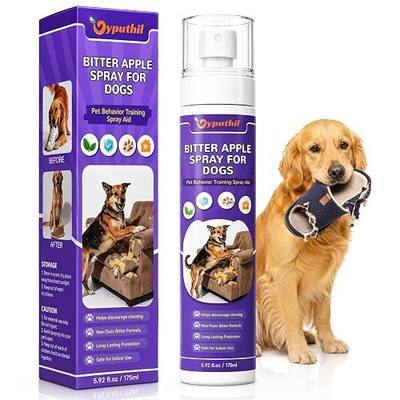 Bitter Apple Spray for Dogs, No Chew Deterrent Spray to Stop Chewing | Anti-Scratch Anti-Marking Training Corrector, Indoor & Outdoor Use,3.1 FL OZ