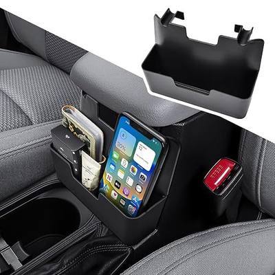 Center Console Organizer Compatible with 2013-2018 Subaru Forester | Front Side Storage Tray, ABS Armrest Hanging Box, Adds Extra Space, Sunglasses Phone Holder, Interior Accessories