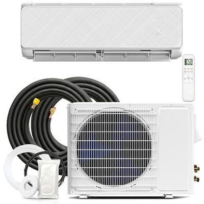 Antarctic Star 18000 BTU Mini Split AC/Heating System, 19 SEER2 Energy Efficient Mini Split Air Conditioner with Heat Pump, Low Noise, Wall Mount AC Unit, Cools Up to 1250 Sq.Ft, 230V for Home Bedroom