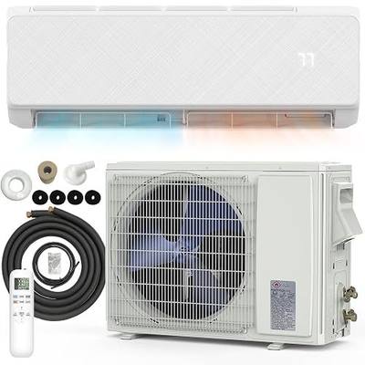 18000 BTU Mini Split AC/Heating System, Inverter Mini Split Air Conditioner Cools Up to 1250 Sq.Ft, 19 SEER2 230V Energy Efficient Split Unit AC, Pre-charged for Bedroom, Apartment, Office