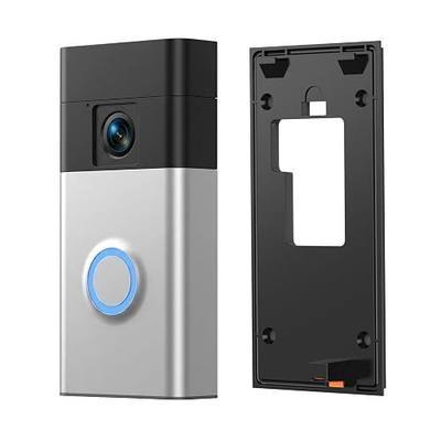 No Drilling Doorbell Mount for Ring Battery Doorbell (2024 Release), Adhesive Camera Door Mount for Easy Door or Wall Use in Apartments, Rentals and Offices