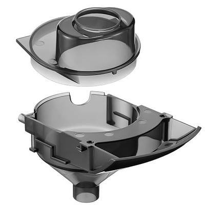 Remerry 1 Set Baby Formula Maker Funnel Replacement and Cover Compatible with Baby Brezza/Formula Pro Advanced and Advanced WiFi Dispenser Inside Parts, Grey, Not Compatible with Pro Mini