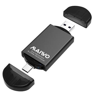 MAIWO M.2 NVMe 2230 Enclosure Lightning-Fast USB 3.2 Gen2X1 to USB-A SSD Reader with Max 10Gbps Speed, Supports 4TB Storage Expansion, Durable Aluminum Alloy Case