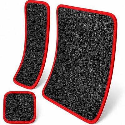 Upgraded 3 Pack Flexible Magnetic Tool Mat Set - Heavy Duty Magnetic Parts Tray Pad for Mechanics, Foldable Magnet Tool Holder Mat for Auto Repair & Workshop, Securely Holds Nuts, Bolts & Wrenches