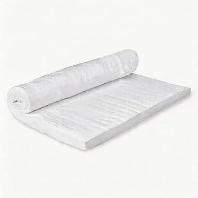 Ceramic Fiber Blanket Fireproof Insulation 13"x24"x1" Rated to 2400F High Temperature Resistance Aluminum Silicate Fiber Insulation for Oven Stove Kiln Forge