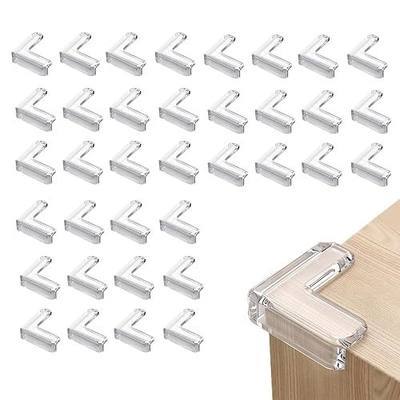 36 Pack Corner Protector Baby, Clear Baby Proof Corners and Edges Furniture Corner & Edge Safety Bumpers Table Corner Covers Protectors and Edge Guards for Baby Proofing, Sharp Edges