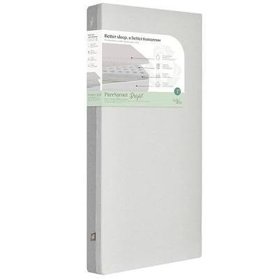 Evolur PureSprout Light 2-in-1 Crib Mattress, Dual-Sided for Infant & Toddler, Airlay Fiber Core, Washable Cover, GREENGUARD Gold & BSA Certified, Fits Full-Size Crib & Toddler Bed, 52" x 28" x 5"