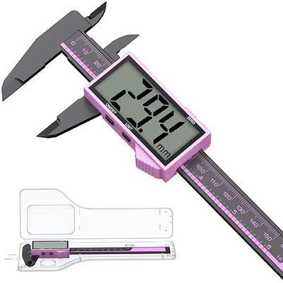 HDLNKAK 6" Digital Caliper Set Measuring Tool, 0.01" Precision Vernier Caliper - Large LCD Screen with Inch/Millimeter Switch, Auto-Off Feature,Measure for Precise DIY Measurements.