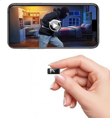 Hidden Camera Mini Tiny Camera Small Security Micro WiFi HD Cameras Home Indoor Night Vision,Motion Detection,Wide Angle, Spy Cams Baby Monitor Wireless Nanny Secret Cam,Smallest Smart Home Monitor