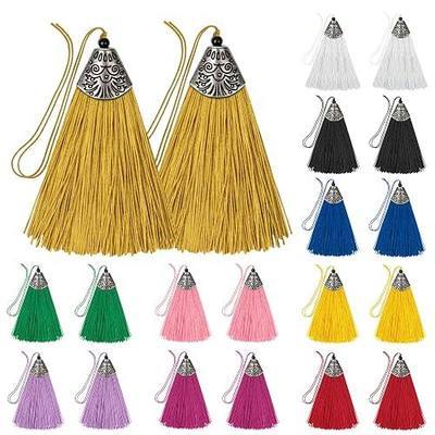 Boho Tassel Charm Jewelry Making Charm for Handmade Gift Bag Pendant
