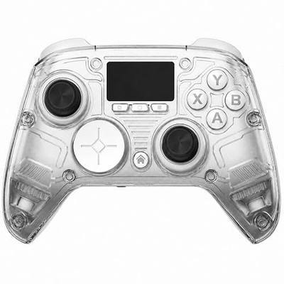 AOC Interactive Screen PC Controller — Wireless Controller Compatible with PC/Switch/Switch 2/iOS/Android, Hall Effect Joystick & Triggers, RGB Lighting, Adjustable Vibration/Turbo, 1000mAh Battery