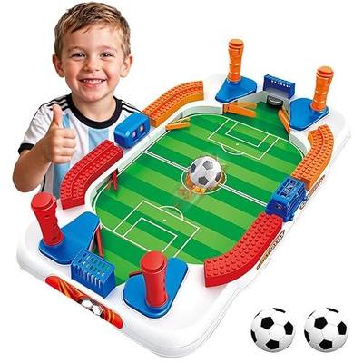 Mini Foosball Table Game, Soccer Game Set, Football Games Board for Indoor Sports Game Room Pinball Interactive Birthday Gift, Family Gatherings