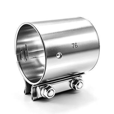 3 Inch Exhaust Clamp, Muffler Clamp Sleeve Coupler for 3" OD Exhaust Pipe, Muffler, Elbow, Exhaust Tubing Connection (1PCS)