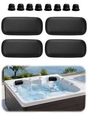 4 Pack Hot Tub Headrest Replacement for Master Spa 2009+ Models, 2 Pin Design Spa Pillows for Hot Tub, Compatible with MASX540720 HTCP8-05-0094 X540720, Easy Install