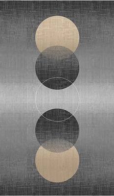 Japanese Noren Curtain Doorway Curtains 67in Long Size Traditional Room Divider for Kitchen Bedroom Pet Friendly Privacy Home Decor Five Zen-Enso Circles, 33.5" W x 67" L NR2077