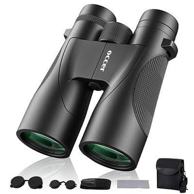 12x50 Binoculars for Adults High Powered - Bird Watching Binocular with Large Objective Lens - Low Light HD Clear View for Cruise Ship Hunting Travel Stargazing