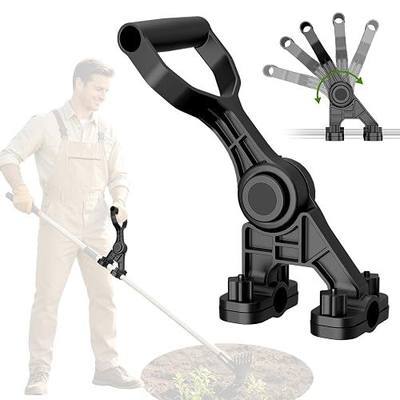 Weed Eater Handle Extension, Coinicxcel 5-Angle Adjustable Universal Handle Attachment, Ergonomic Back-Saving Attachment for Weedeater/String Trimmer/Rake/Snow Shovel & More Gardening Yard Tools