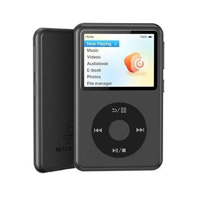 Innioasis 64GB Mp3 Player with Bluetooth, Lossless DSD DAC FLAC Support, Y2 Classic Dedicated Music Player with Playlists, Nostalgia Design, Supports up to 2TB Black