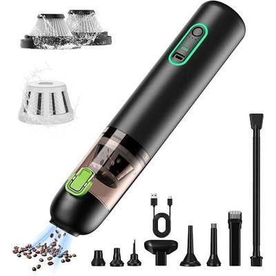 Car Vaccum, COMVIX VC28 Handheld Vacuum, 4-in-1 Mini Vacuum Cleaner with 20000pa Suction Power, Rechargeable Vacuum with 3 Suction Modes, Portable Cordless Vacuum for Car, Home, Office Desk, Keyboards