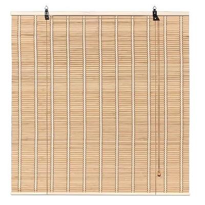 Bamboo Blind Bamboo Shade for Patio - 36" W x 72" H | Sun Blocking Premium Bamboo Privacy Protection Breathable Design Heat Insulation Fine Woven Craftsmanship