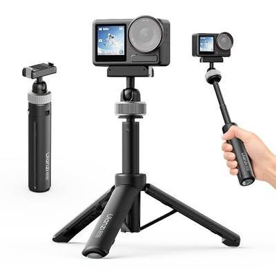 ULANZI MT95 Mini Tripod for DJI Action 5 Pro/4/3/Osmo 360 | Magnetic Quick Release, Dual 360° Ball Head, 3-in-1 Selfie Stick Tripod for DJI Action 5 Pro 4 3 and Osmo 360 Cameras