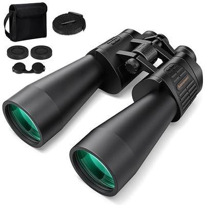 Aurosports 20x70 Binoculars for Adults High Powered Cruise Ship Binocular | Low Light Vision, Large View, Bird Watching, Hunting, Hiking, Stargazing, FMC BAK4 Prism, Gifts for Men
