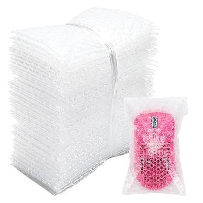 100 Pcs 4x6 Inch Clear Self-Sealing Bubble Bags Double Layer | Ample Quantity; Self-Seal & Tool-Free ; Superior Cushioning; Durable & Waterproof ; Wide Compatibility ;