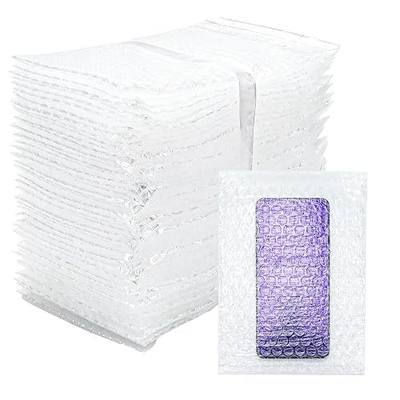 100 Pcs 6x8 Inch Clear Self-Sealing Bubble Bags Double Layer | Ample Quantity; Self-Seal & Tool-Free ; Superior Cushioning; Durable & Waterproof ; Wide Compatibility ;