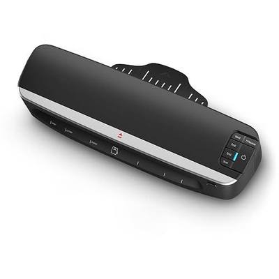 13 inch Heavy Duty Thermal Laminator Machine, 4-Roller, 3-10 Mil, 60S Warm-up, A3 Commercial Laminating Machine with 50 Sheets for Home, Office, School, Crafts Use (Matte Black)