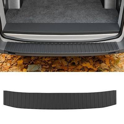 Rear Door Sill Protector Compatible with Ford Transit 2015-2026 | Rear door scuff guard, TPE waterproof & scratch-proof, dirt & slip resistant, van rear step protector